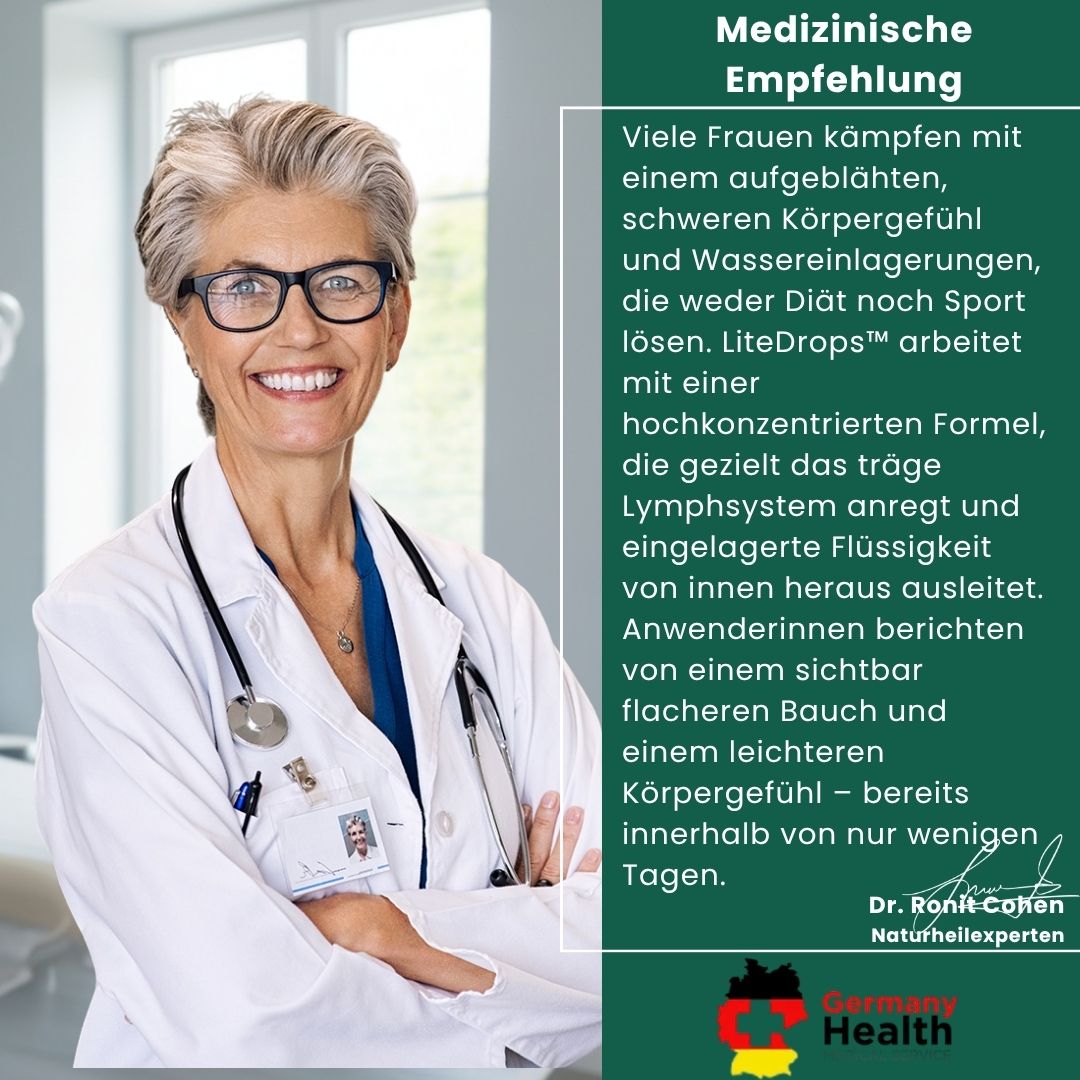 LiteDrops™ | Unterstützung der Lymphdrainage