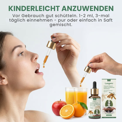 Lungero™ | Pflanzliche Lungentropfen zur Lungenreinigung