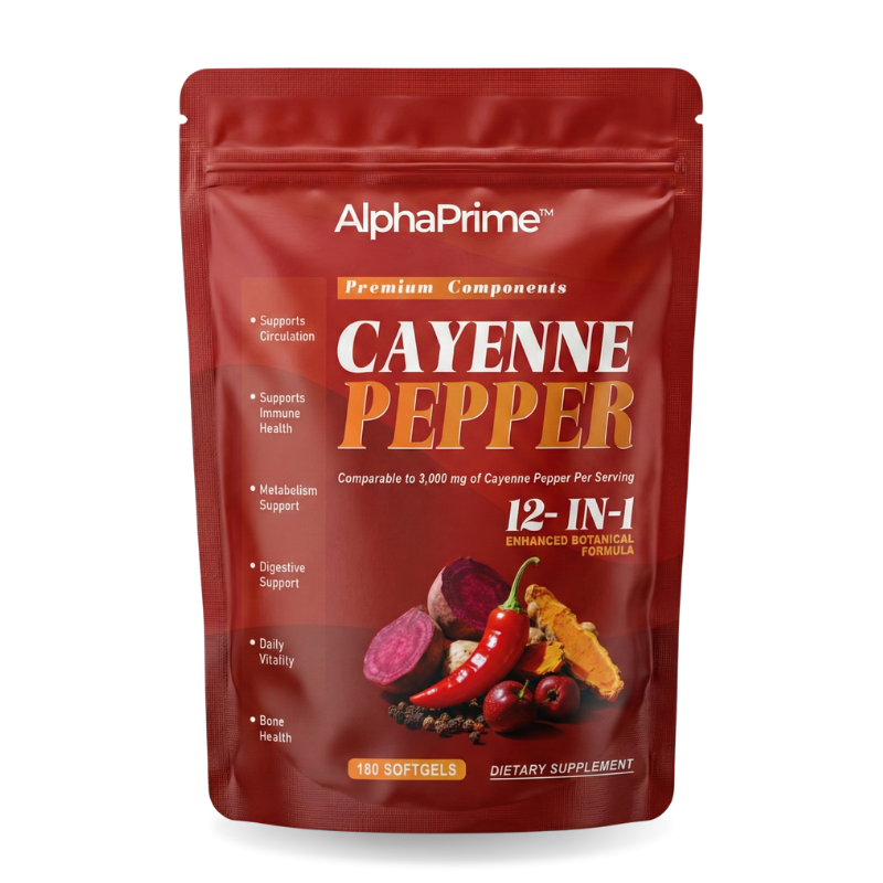 AlphaPrime™ | Cayennepfeffer für verbesserte Durchblutung