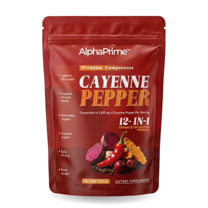 AlphaPrime™ | Cayennepfeffer für verbesserte Durchblutung