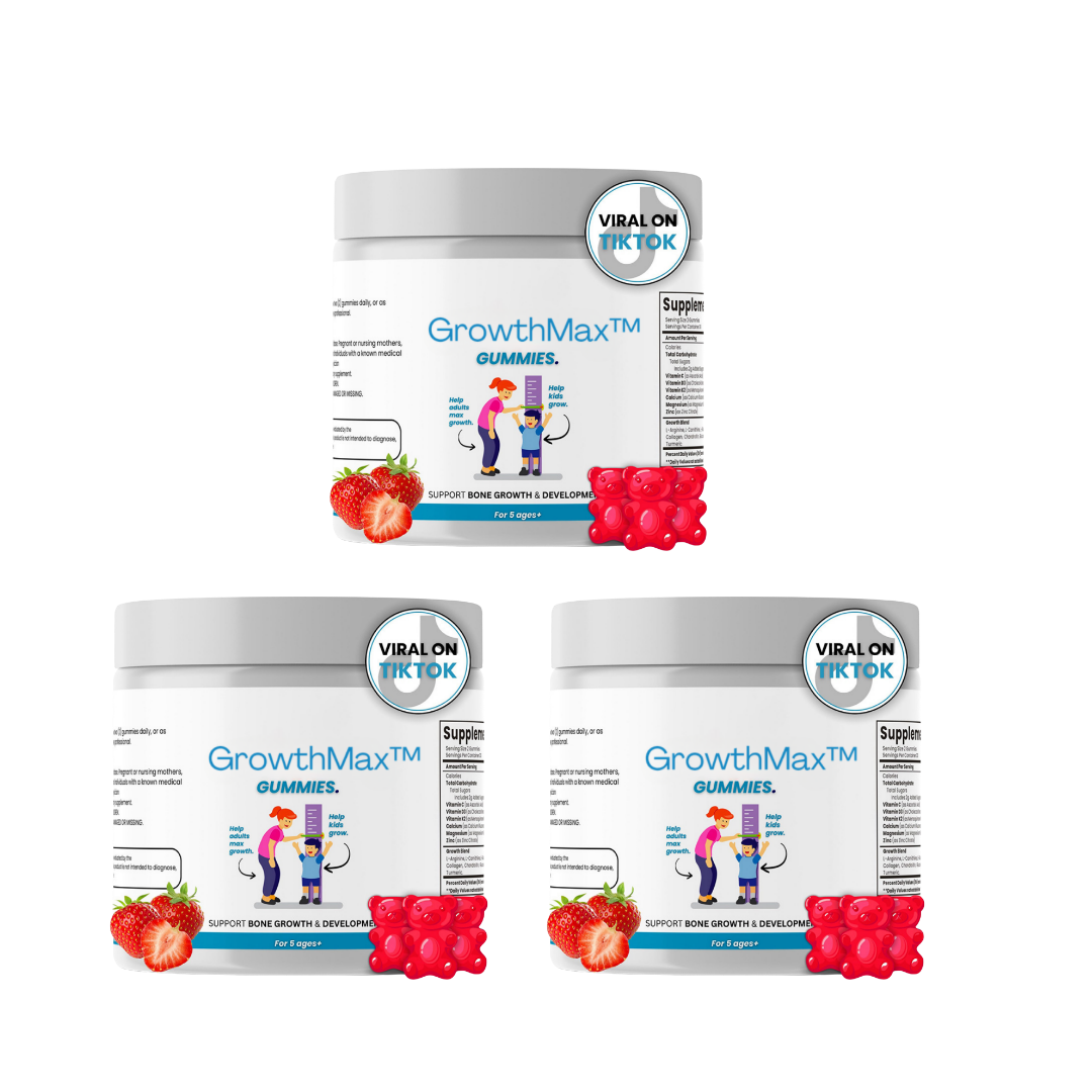 GrowthMax™ | Gummibärchen für Wachstum