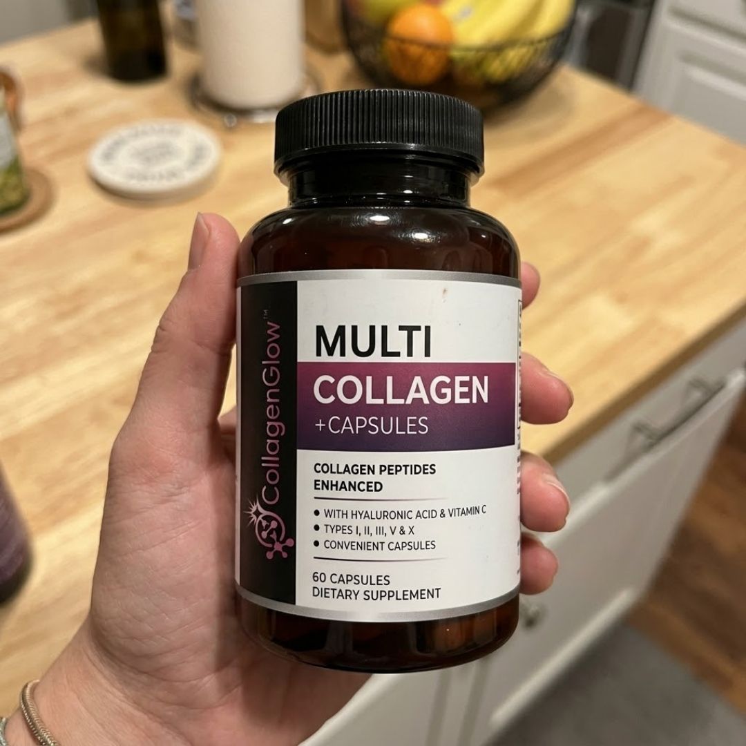 CollagenGlow™ | Kollagen- & Multivitamin-Kapseln