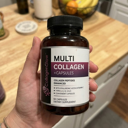 CollagenGlow™ | Kollagen- & Multivitamin-Kapseln