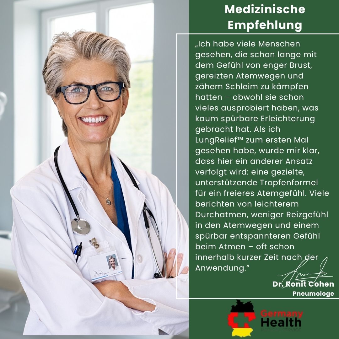 LungRelief™ | Atemunterstützende Tropfen