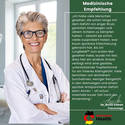 LungRelief™ | Atemunterstützende Tropfen