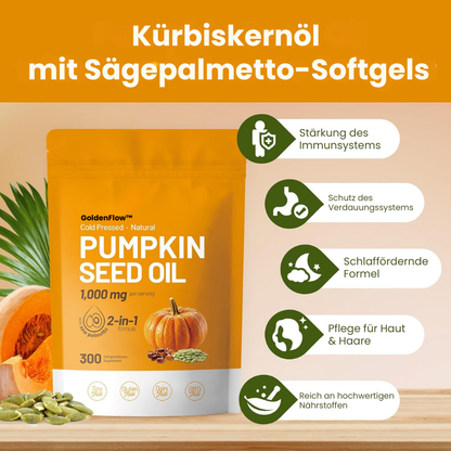GoldenFlow™ | Unterstützung für Prostata & Blase