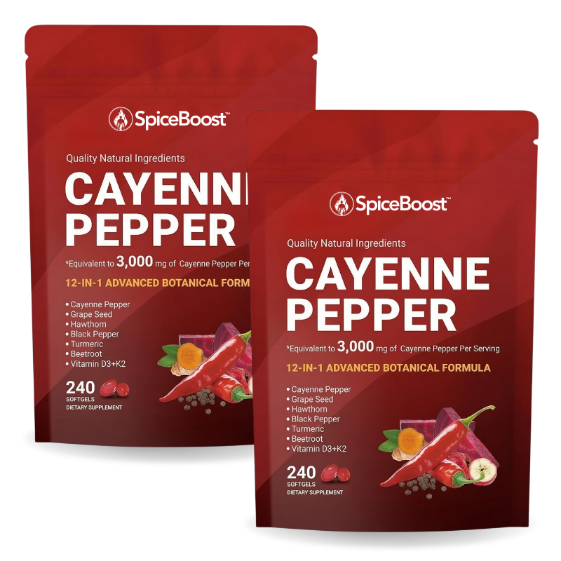 SpiceBoost™ | Konzentrierter Cayennepfeffer gegen erektile Dysfunktion