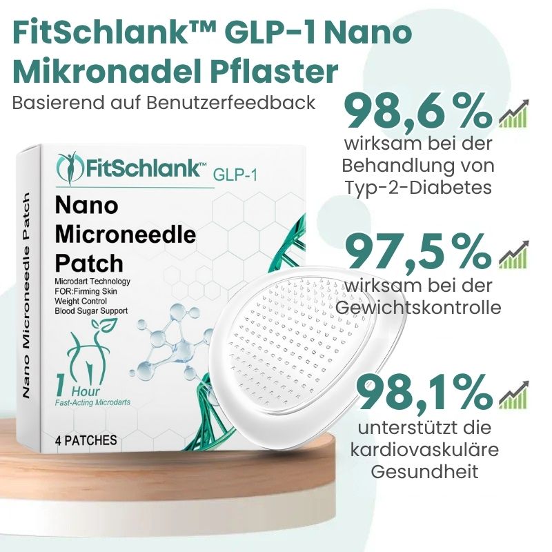 FitSchlank™ | GLP-1 Nano Mikronadelpflaster