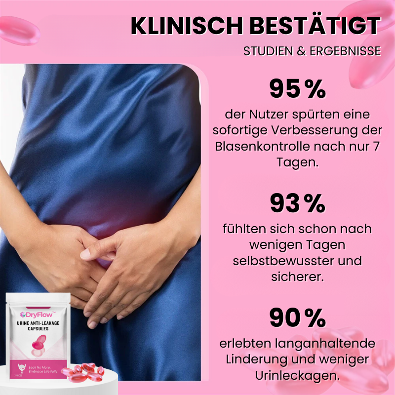DryFlow™ | Rektale Kapsel für Harninkontinenz