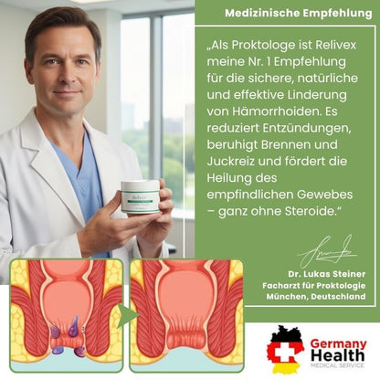 Relivex™ | Hämorrhoiden-Heilcreme