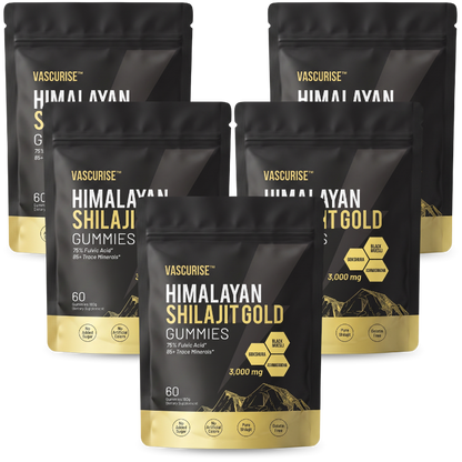 VascuRise™ | Shilajit-Gummies-Komplex für die männliche Potenz
