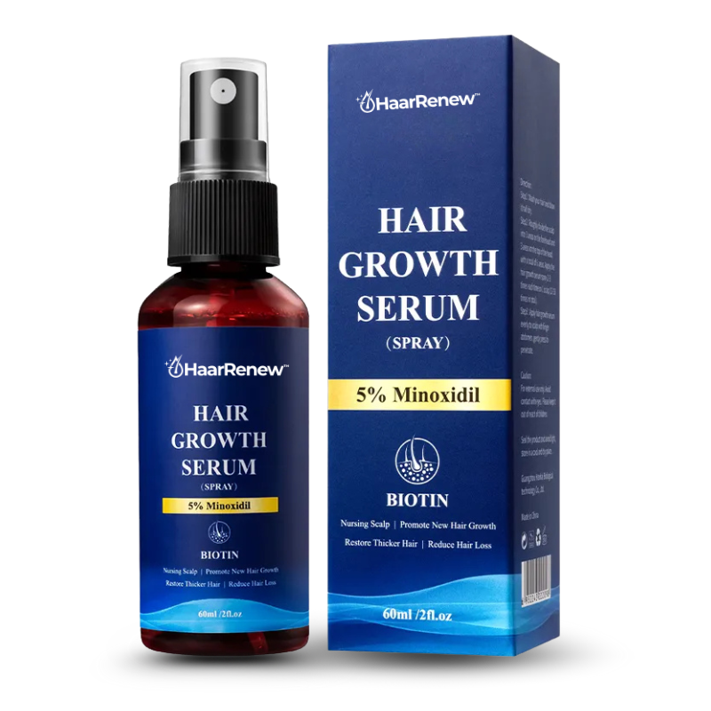 HaarRenew™ | 5 % Minoxidil mit Biotin Haarserum