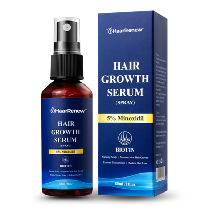 HaarRenew™ | 5 % Minoxidil mit Biotin Haarserum