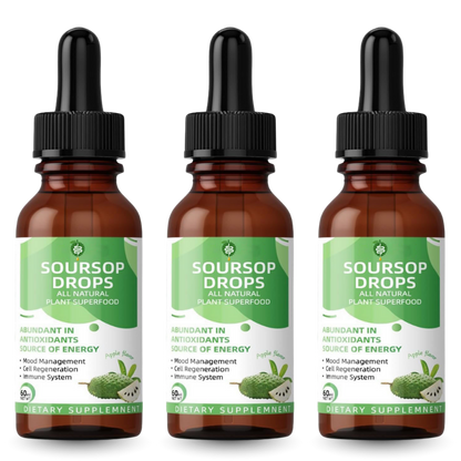 SourSopDrop™ | Reine Stachelannonen-Formel zur Schleimentfernung