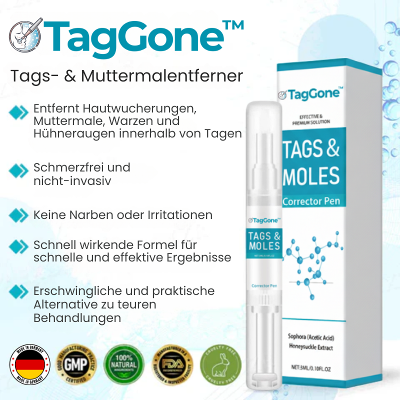 TagGone™ | Tags- und Muttermalentferner