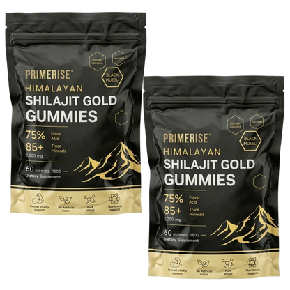 PrimeRise™ | 3-in-1 Shilajit-Gummies für männliche Vitalität