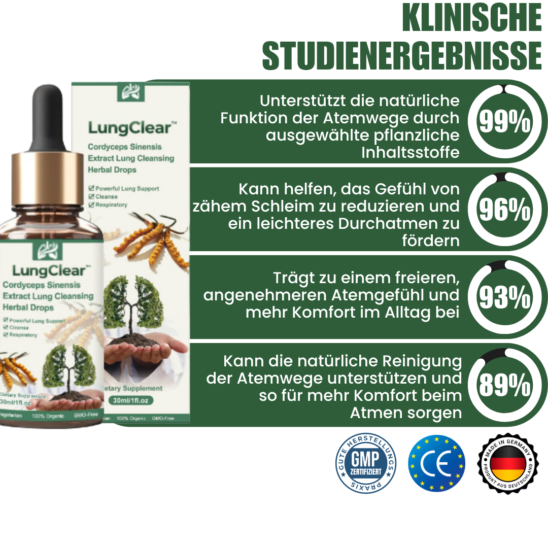 LungClear™ | Atemunterstützende Tropfen