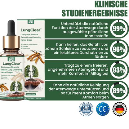 LungClear™ | Atemunterstützende Tropfen