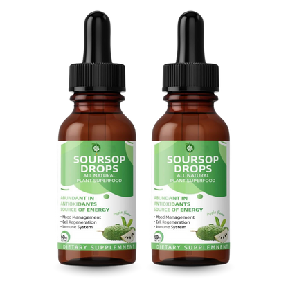 SourSopDrop™ | Reine Stachelannonen-Formel zur Schleimentfernung