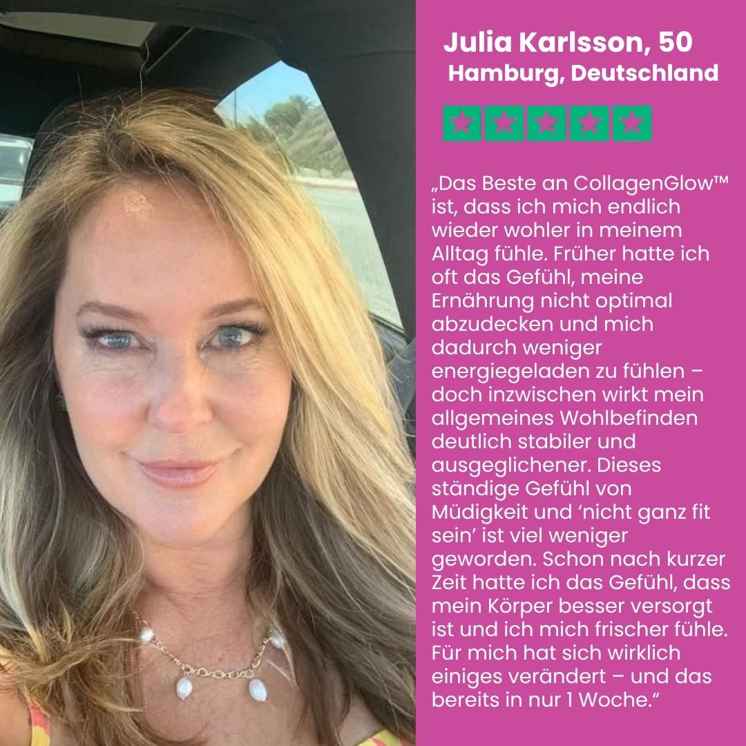 CollagenGlow™ | Kollagen- & Multivitamin-Kapseln