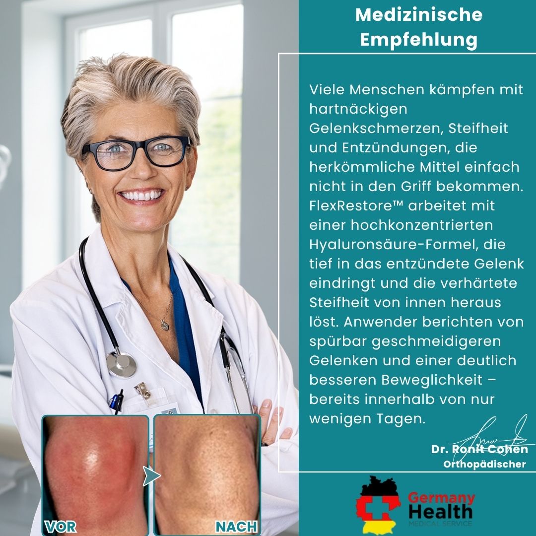 FlexRestore™  | Hyaluronsäure-Gelenkcreme