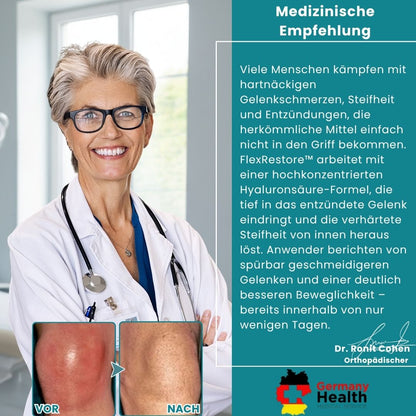 FlexRestore™  | Hyaluronsäure-Gelenkcreme