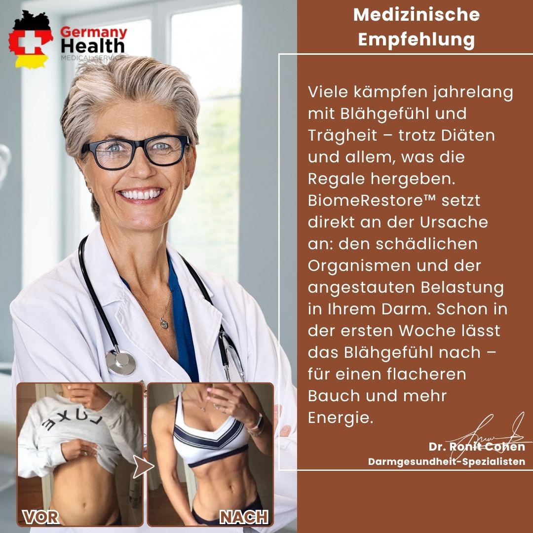 BiomeRestore™ | Fördert die innere Reinigung und das Wohlbefinden der Verdauung