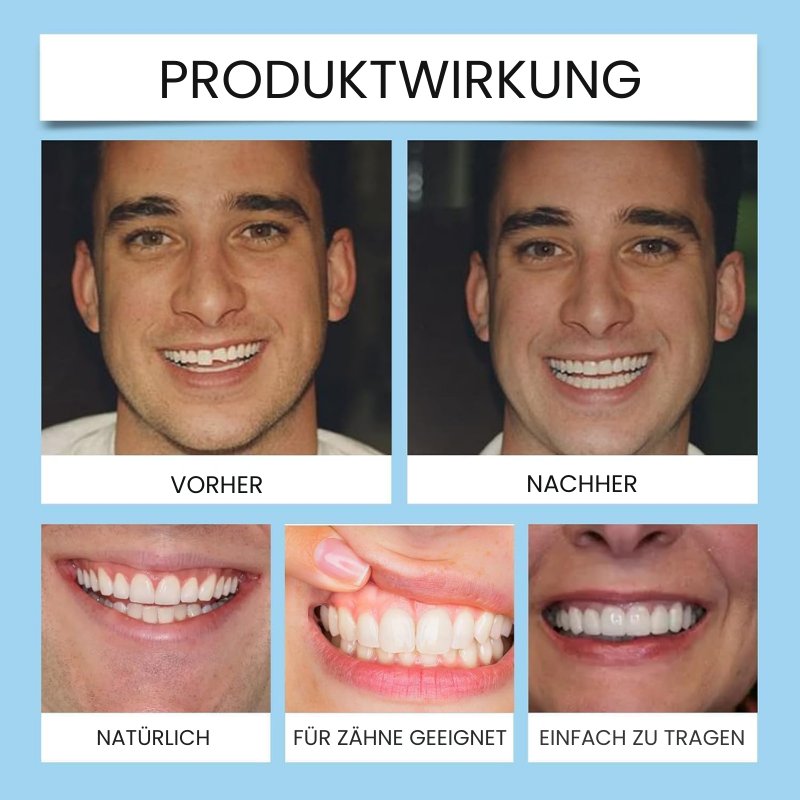 GrinEase™ | Silikon-Relining-Set für Zahnprothesen