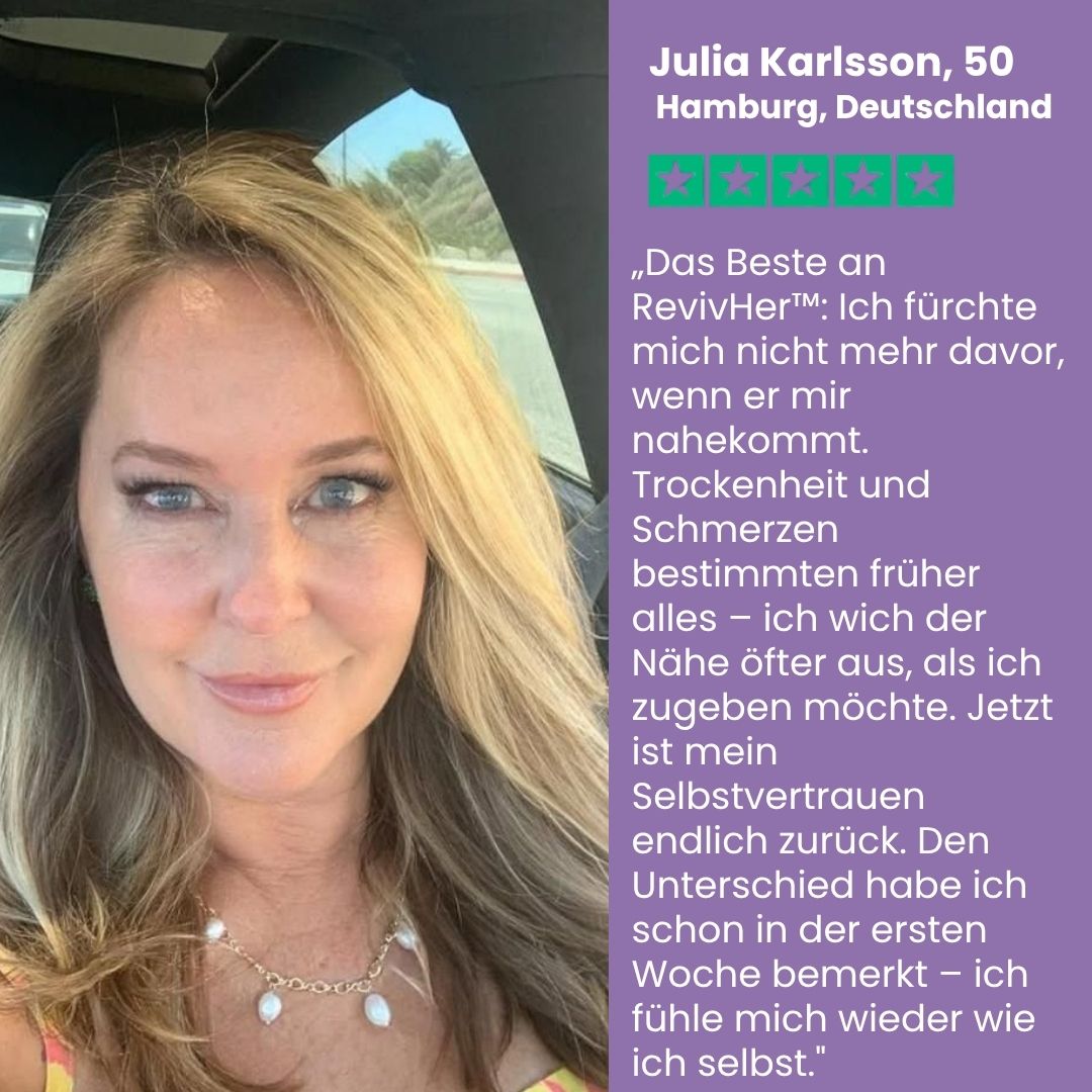 RevivHer™ | Für den Intimbereich und hormonell bedingte Beschwerden