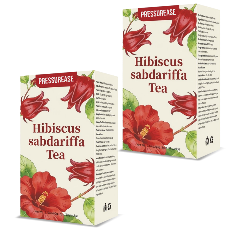 PressurEase™ | 100 % reiner Hibiskus – keine Füllstoffe