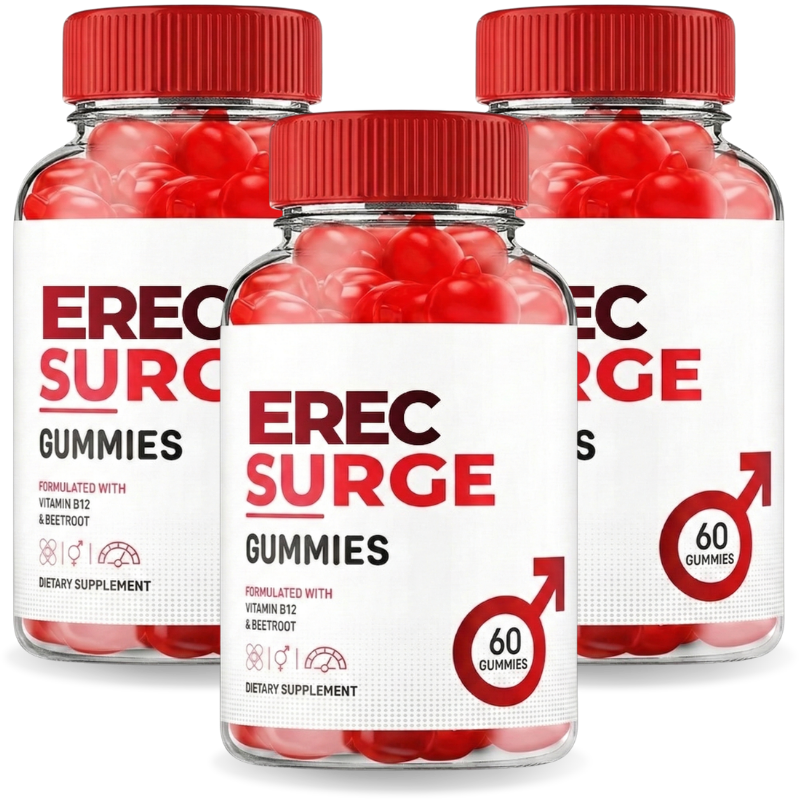 ErecSurge™ | Steinhart feste Erektion in nur 30 Sekunden