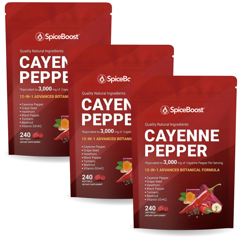 SpiceBoost™ | Konzentrierter Cayennepfeffer gegen erektile Dysfunktion