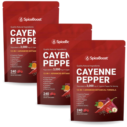 SpiceBoost™ | Konzentrierter Cayennepfeffer gegen erektile Dysfunktion