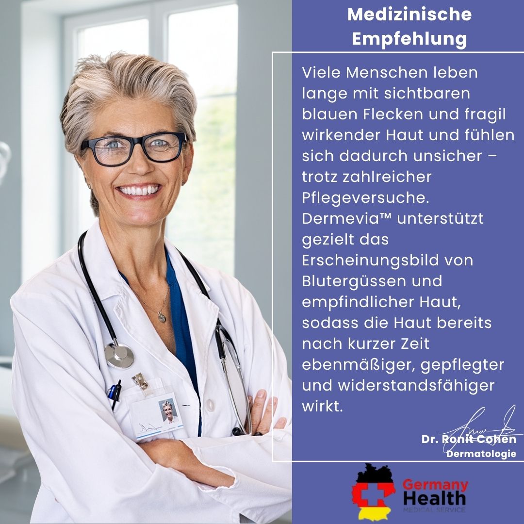 Dermevia™ | Creme gegen blaue Flecken