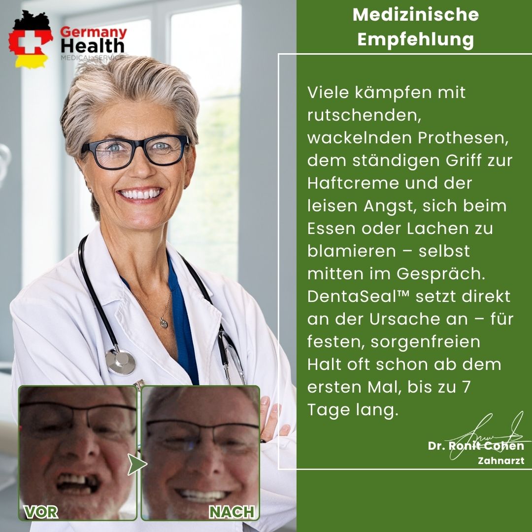 DentaSeal™ | Haftgel für Zahnprothesen