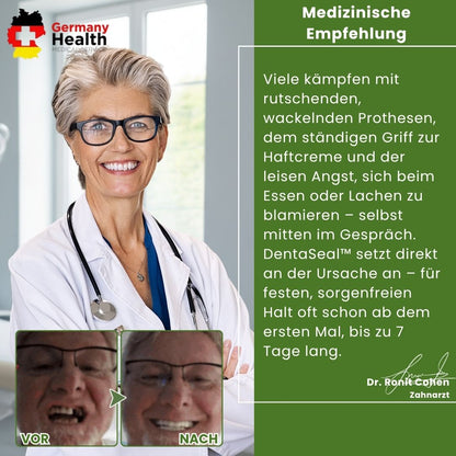 DentaSeal™ | Haftgel für Zahnprothesen