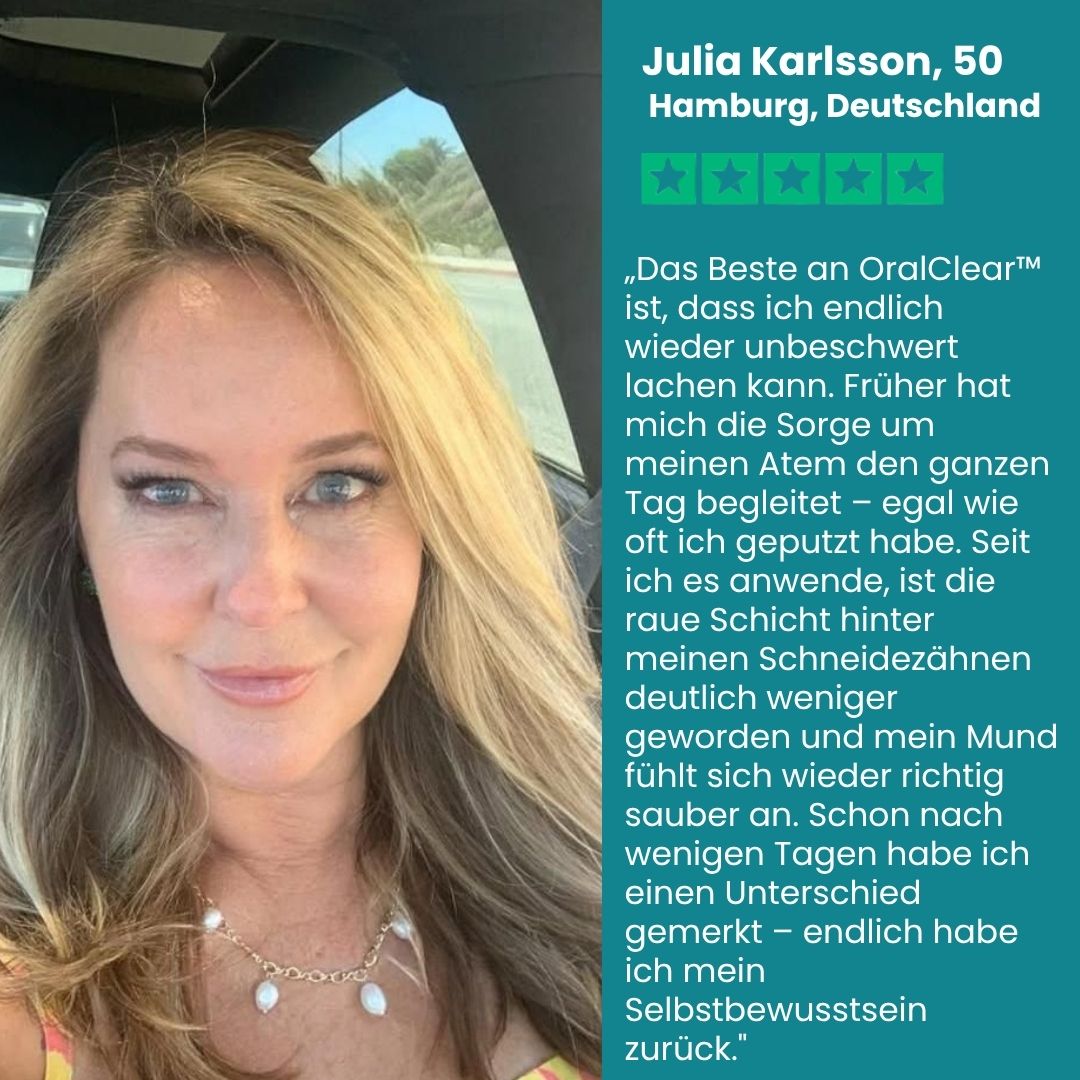 OralClear™ | Fleckenentfernender Zahnschaum