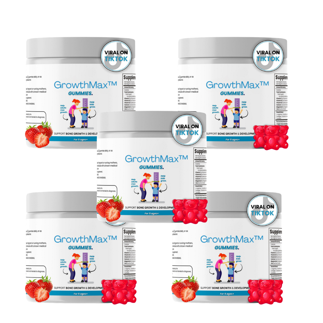 GrowthMax™ | Gummibärchen für Wachstum