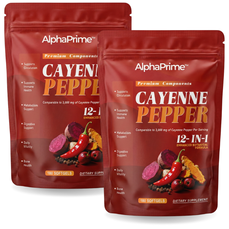 AlphaPrime™ | Cayennepfeffer für verbesserte Durchblutung