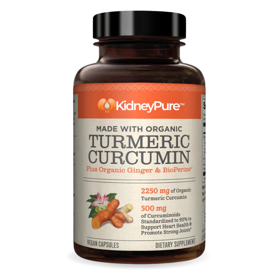 KidneyPure™ | Kurkuma + Ingwer + BioPerine® für die Nierengesundheit