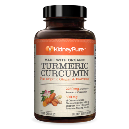 KidneyPure™ | Kurkuma + Ingwer + BioPerine® für die Nierengesundheit