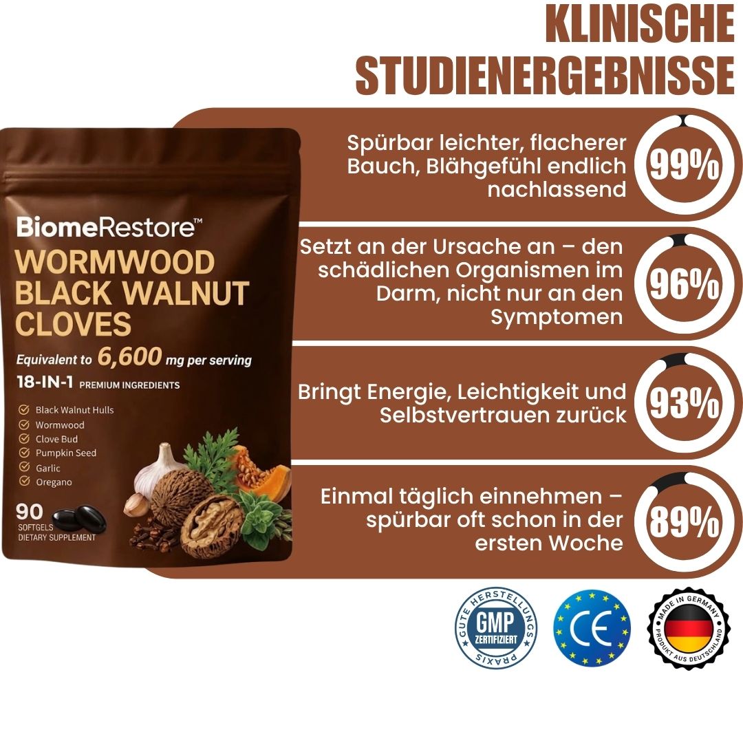 BiomeRestore™ | Fördert die innere Reinigung und das Wohlbefinden der Verdauung