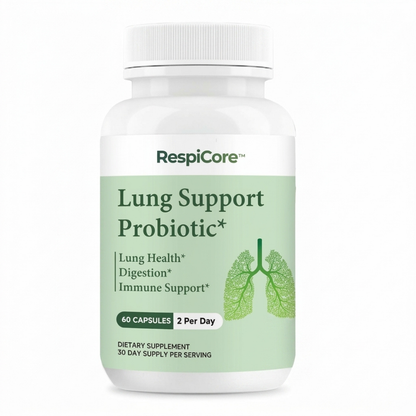 RespiCore™ | Natürliche Lungenunterstützungs-Probiotika