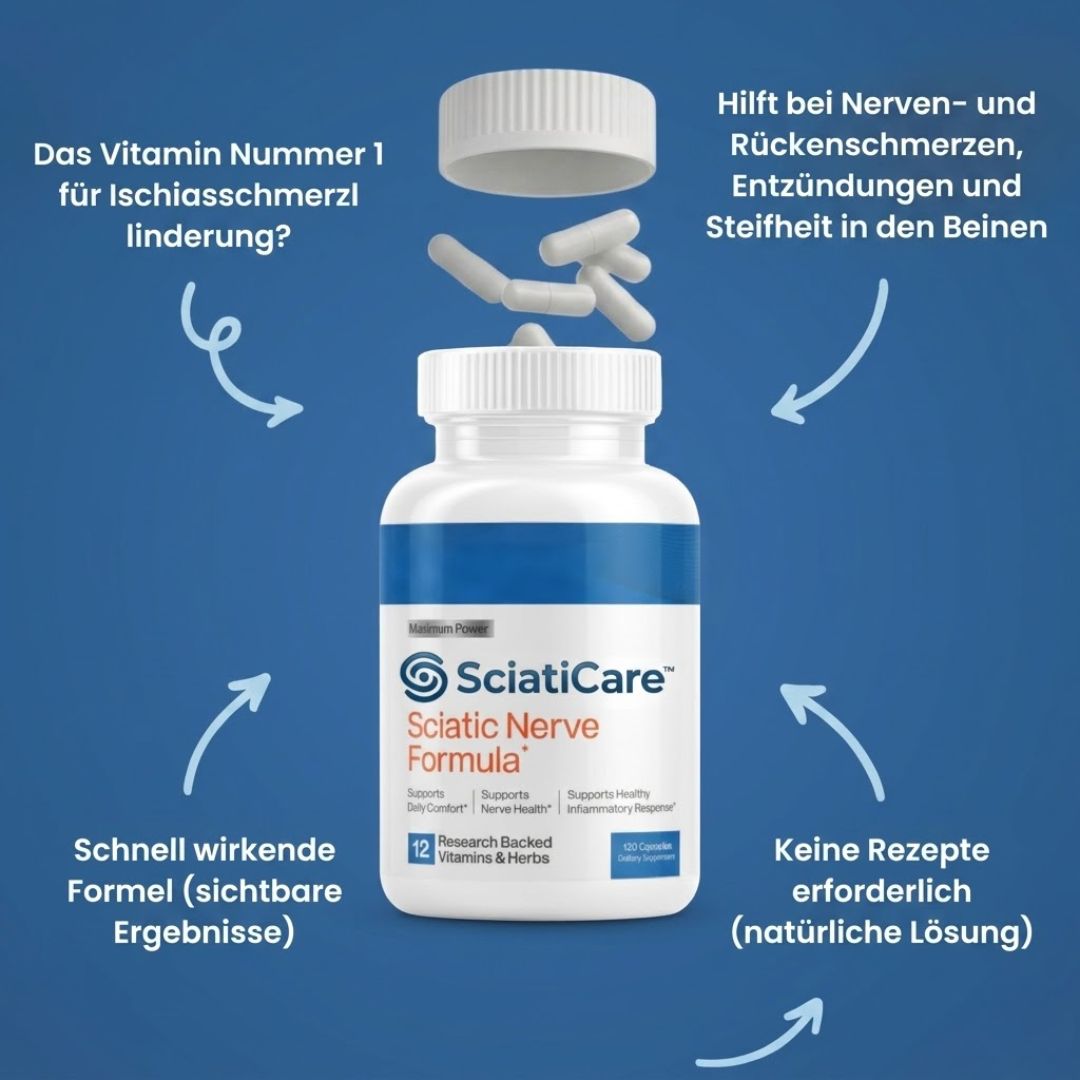SciatiCare™ | Nervenunterstützungs-Supplement