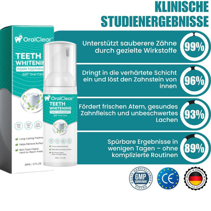 OralClear™ | Fleckenentfernender Zahnschaum