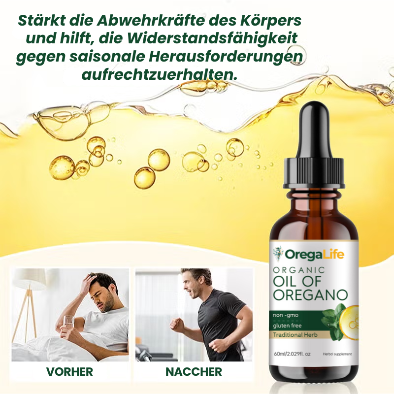 OregaLife™ | Organische Detox-Öltropfen für eine gesunde Verdauung