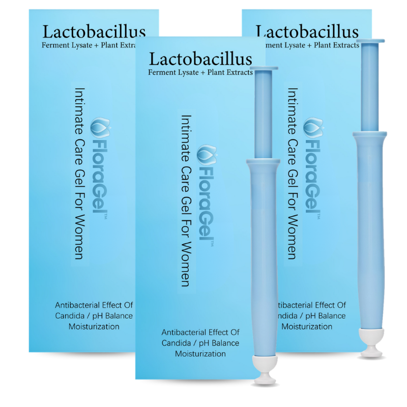 FloraGel™ | Lactobacillus-Ferment-Lysat + 6 pflanzliche Wirkstoffe für einen ausgeglichenen pH-Wert