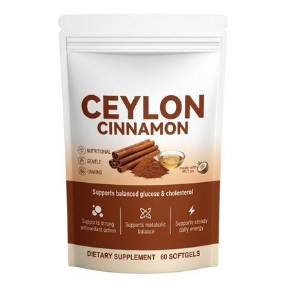 CeylonCinnamon™ | Ceylon-Zimt mit 7.200 mg Äquivalent und MCT-Öl