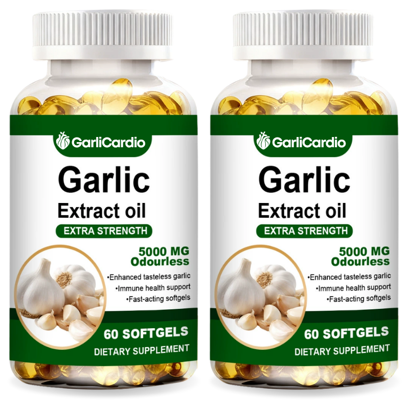 GarliCardio™ | Premium gereifter Knoblauch für eine bessere Durchblutung