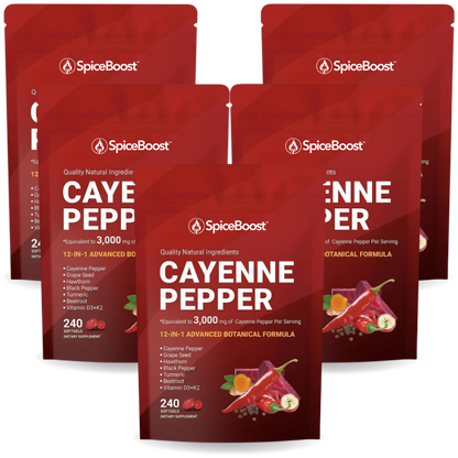 SpiceBoost™ | Konzentrierter Cayennepfeffer gegen erektile Dysfunktion
